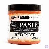 Finnabair Art Extravagence Rust Effect Paste 8.45oz Red rust