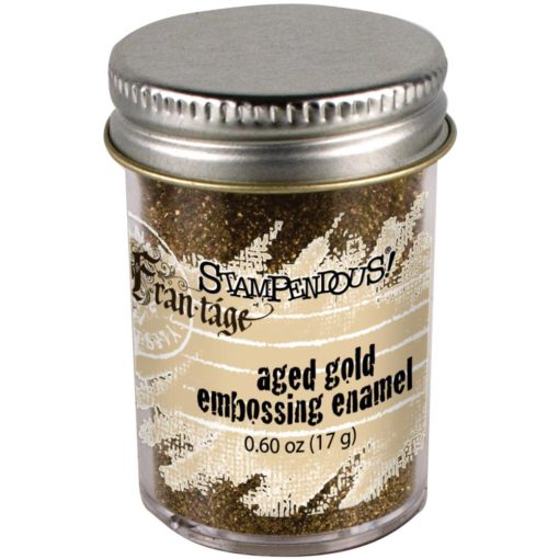 Stampendous Frantage Aged Gold embossing enamel