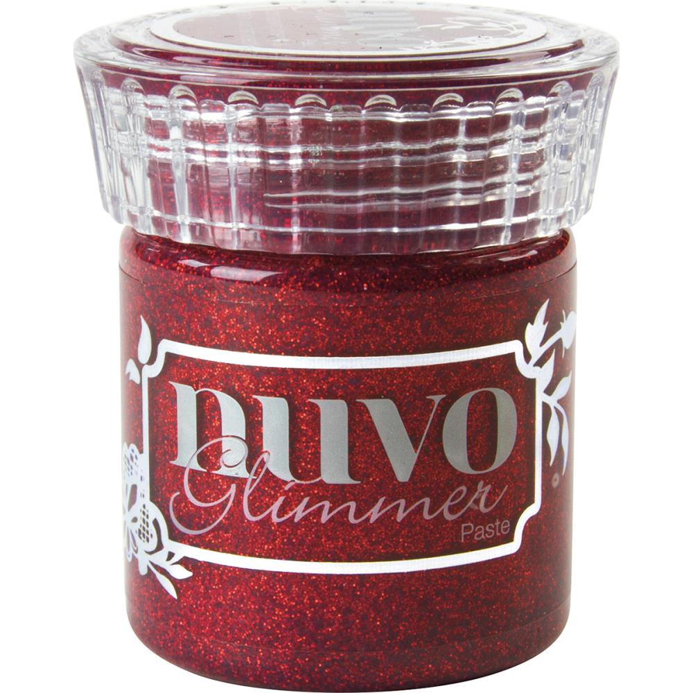 Nuvo Glimmer Paste 1.6oz Rød