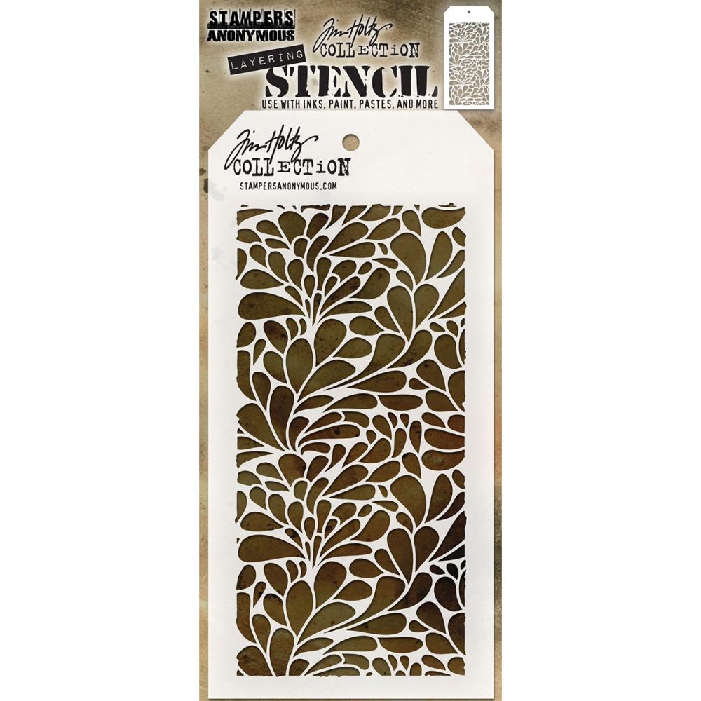 Tim Holtz Layered Stencil-Splash - THS 080