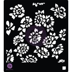 Prima Designer Stencil 6"X6" - Wild Flowers