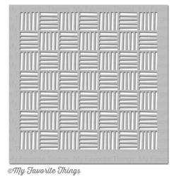 My Favorite Things Premium Stencil 6"X6" - Crosshatch