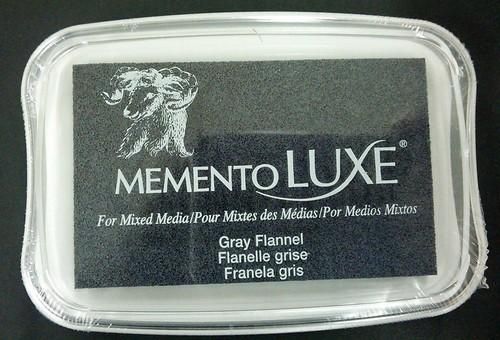 Memento Inkpad De Luxe Gray Flannel