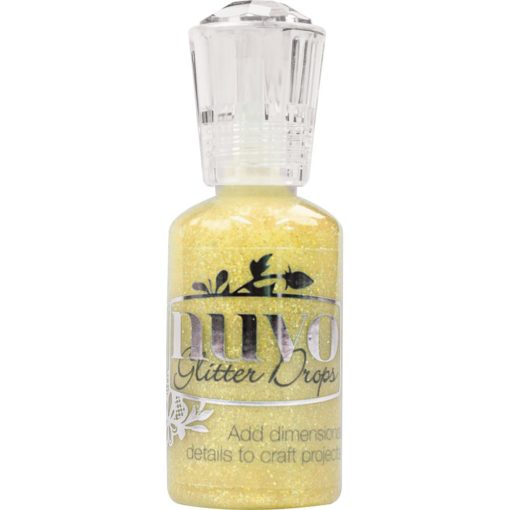 Nuvo Glitter Drops - Yellow Bird