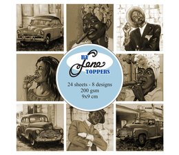 Toppers Retro Sepia