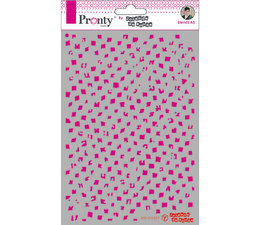 Pronty Crafts Pattern Grunge A5 Stencil