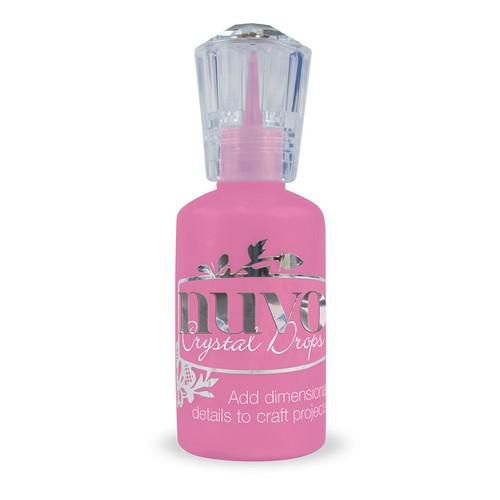 Nuvo crystal drops - carnation pink