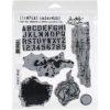 Grunged - Tim Holtz Collection - Cling Stamps -