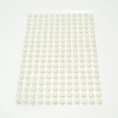 stickers perle 6mm krem