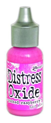 Ranger Distress Oxide Re- Inker 14 ml - picked raspberry