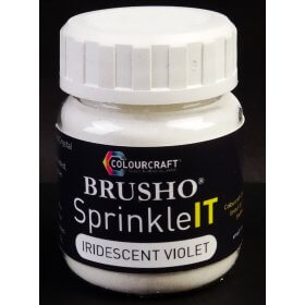 Brusho SprinkleIT Iridescent Violet 10g