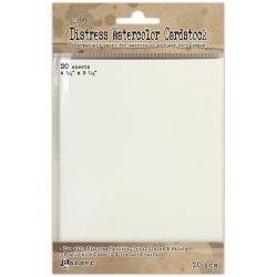 Tim Holtz Distress Watercolor Cardstock 20- 4.25"X5.5"