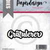 PAPIRDESIGN - DIES - GRATULERER 14 - PD 1900240