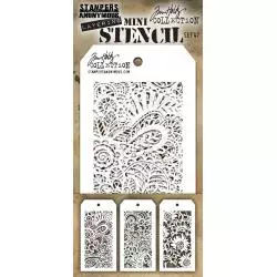 Tim Holtz - Mini Stencil Set #47