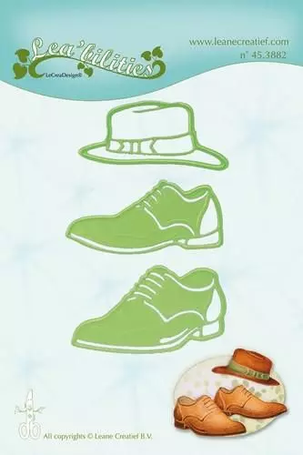 LeCrea - Lea’bilitie Men shoes & hat cut and embossing die