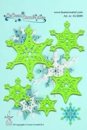 LeCrea - Lea’bilitie Snow crystal cut and embossing die