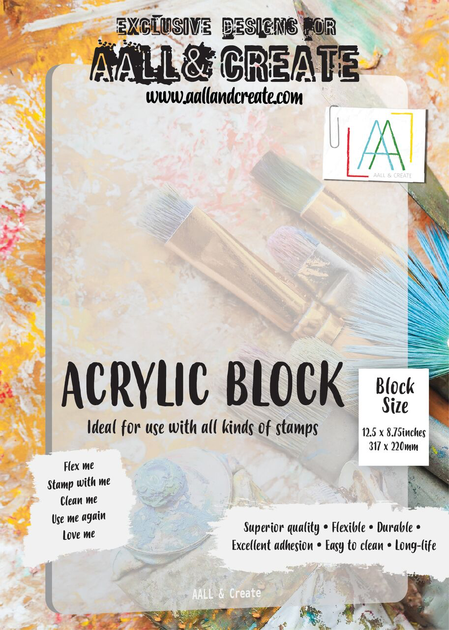 Akryl kloss -  A4 - Aall & create