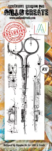 Aall&Create - #27 - BORDER STAMPS -
