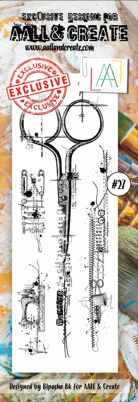Aall&Create - #27 - BORDER STAMPS -