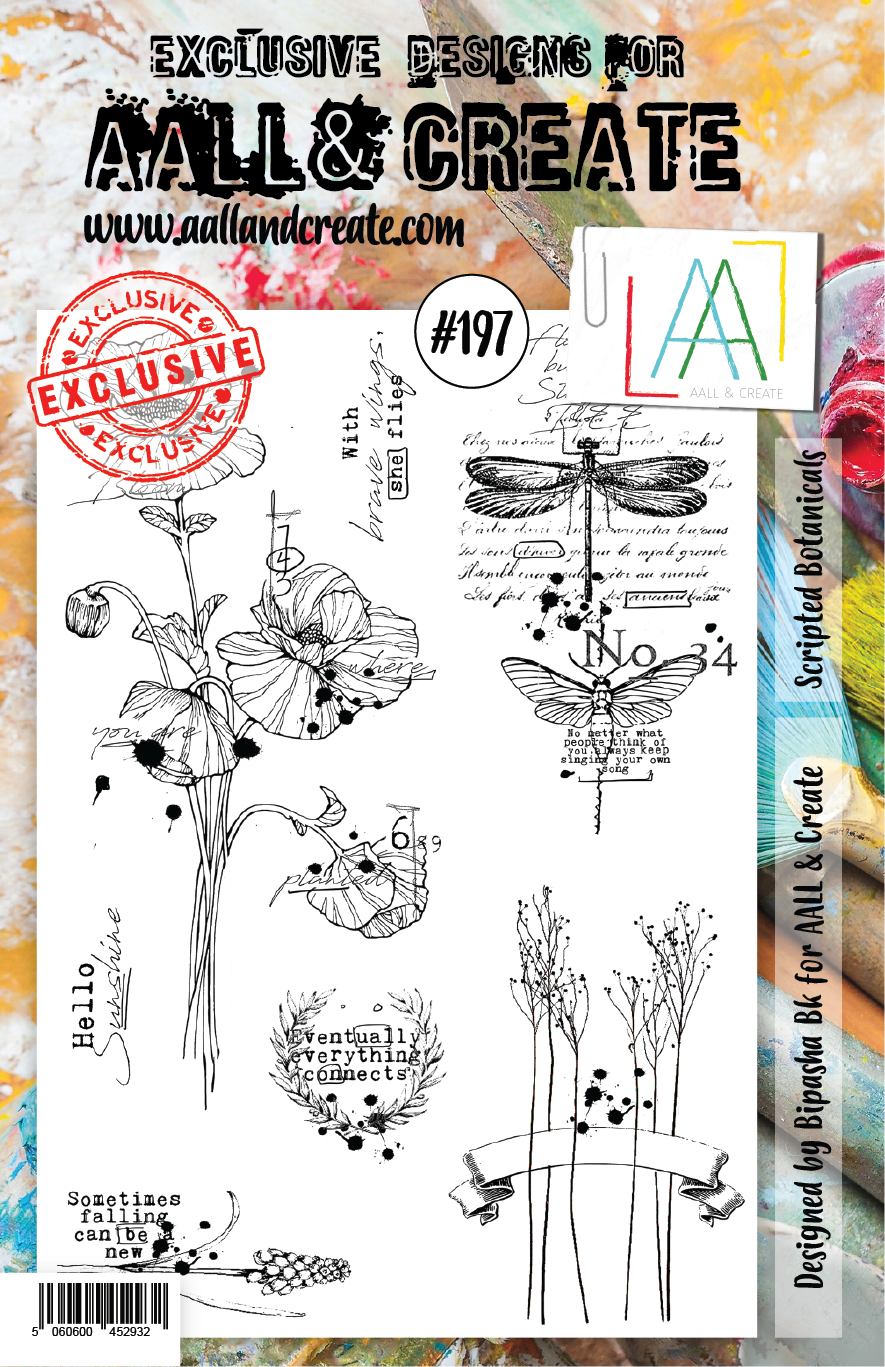 Aall&Create - A5 - #197 -  Scripted Botanicals