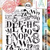 AAll&create - A6 STAMPS - Bold Alphas - #336