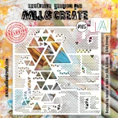 AAll & Create - Lotza Triangle - #105 - 6'X6' STENCIL - AAll&Create