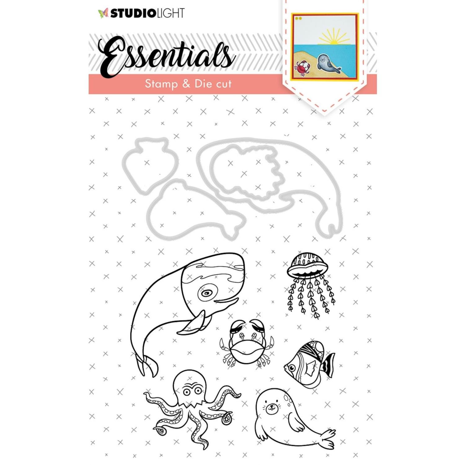 Studio Light • Stamp & die cut - A6 - Essentials nr.31