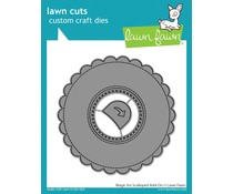 Magic Iris Scalloped Add-On Dies- Lawn Fawn