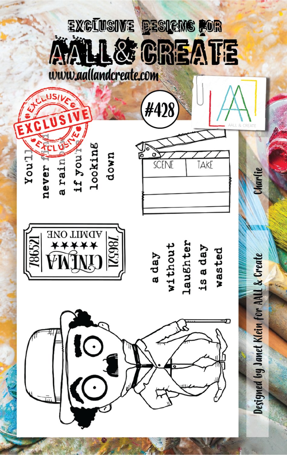 AAll&Create - Charlie- #428- A7 STAMP -