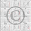 Papirdesign - Kalender - 2021-