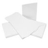 Craft UK Premium Collection Cards & Envelopes 6x6 Inch White Linen
