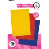 Studio Light • Faux leather sheets Yellow & Red & Blue 210x297mm 3 SH nr.02