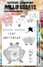 Aall&Create - A5 stempel - Ribbit Ribbit - #327