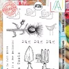 Aall&Create - A5 stempel - Garden Tools - #326