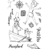 Ciao Bella - Peter Pan - CLEAR STAMP SET 4"X6" -