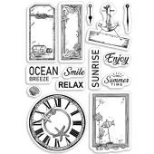 Ciao Bella - Coastal Living - CLEAR STAMP SET 4"X6" -