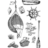 Ciao Bella - Let your Soul Fly - CLEAR STAMP SET 4"X6" -