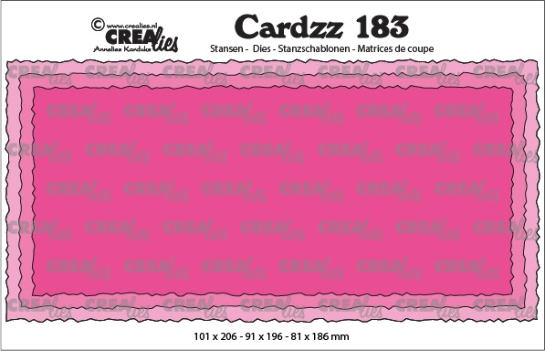 Cardzz dies no. 183, Slimline C