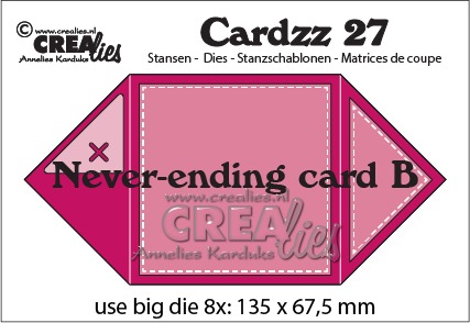 Cardzz dies no. 27, Never ending Card B