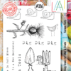 Aall&Create - A5 stempel - Garden Tools - #326