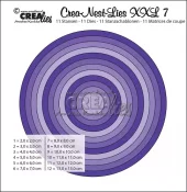 Crealies - Cirkel CLNestXXL07
