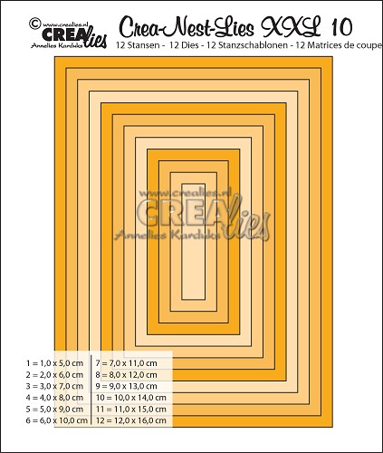 Rektangel CLNestXXL10