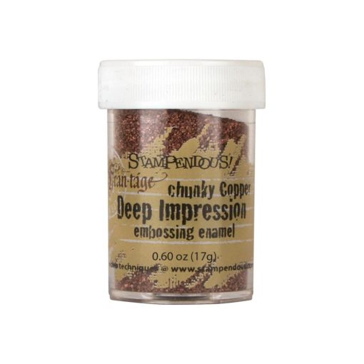 Stampendous Frantage Deep Impression Embossing - Chunky  copper