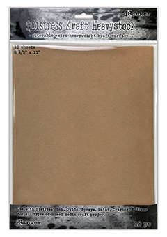 DISTress HEAVYSTOCK - KRAFT 8.5 x 11, 10PK