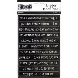 Dyan Reaveley's Dylusions Bigger Back Chat Stickers
