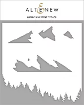 Altenew - Mountain Scene Stencil