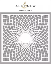 Altenew - Sunburst Stencil