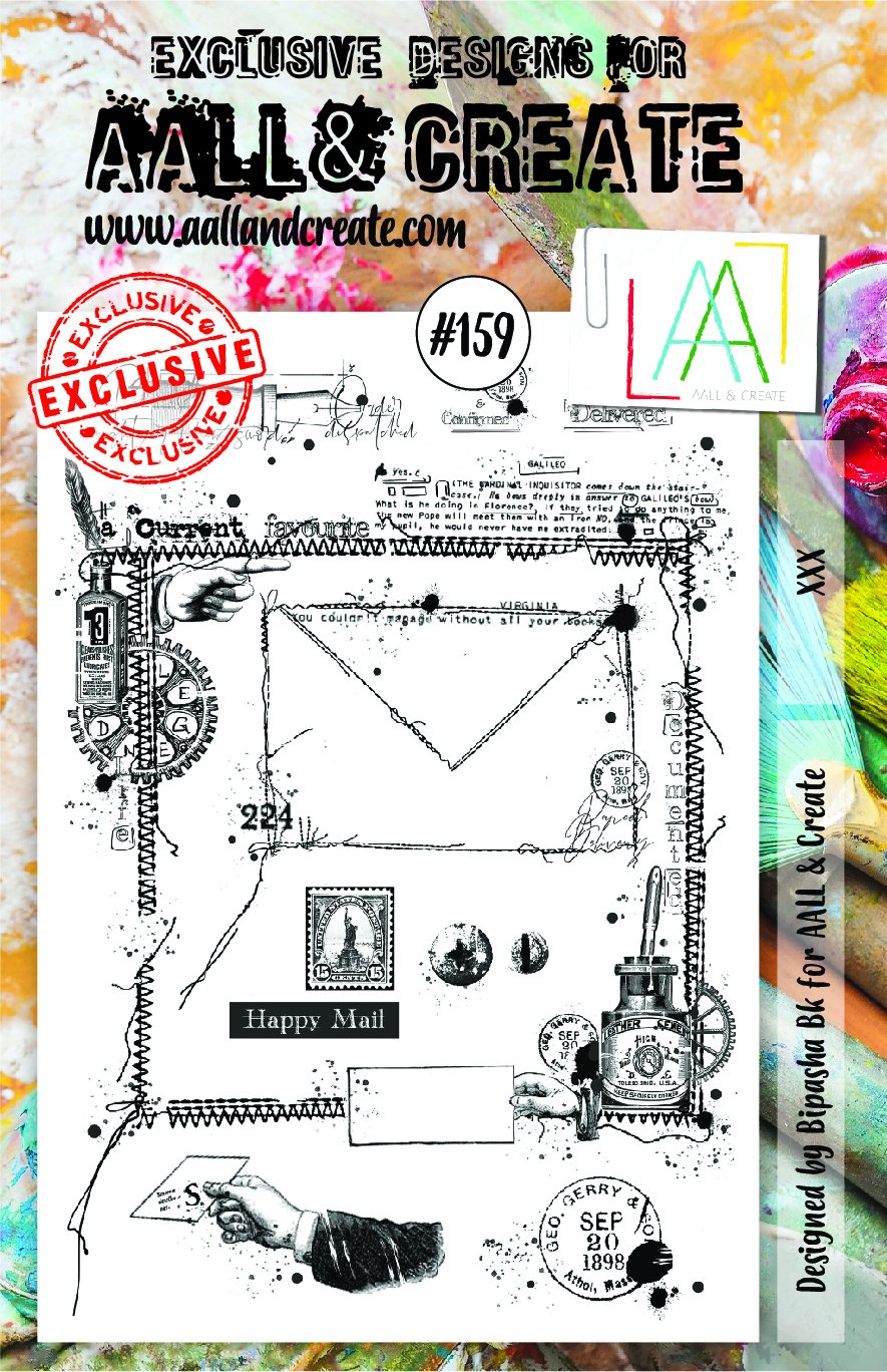 Aall&Create - A5 - #159 - Mail Art