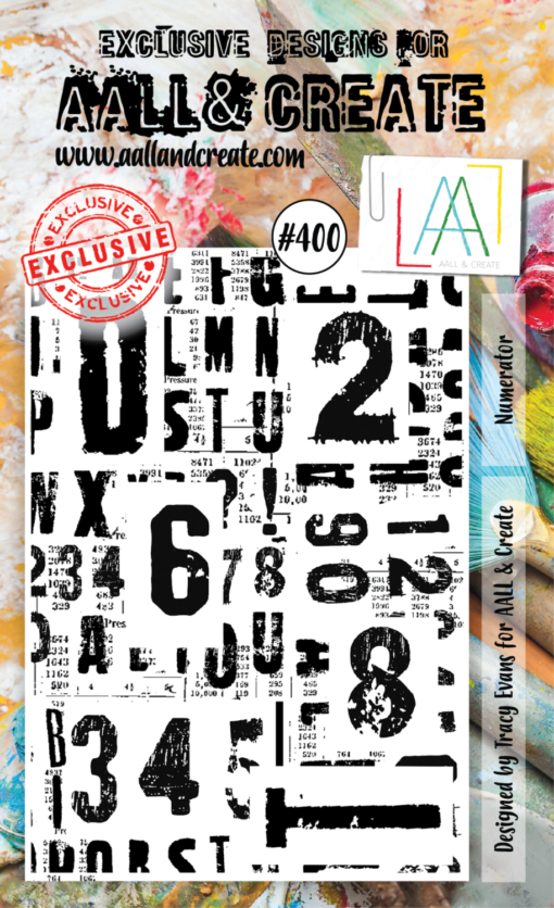 AAll&create - A6 STAMPS - Numerator - #400