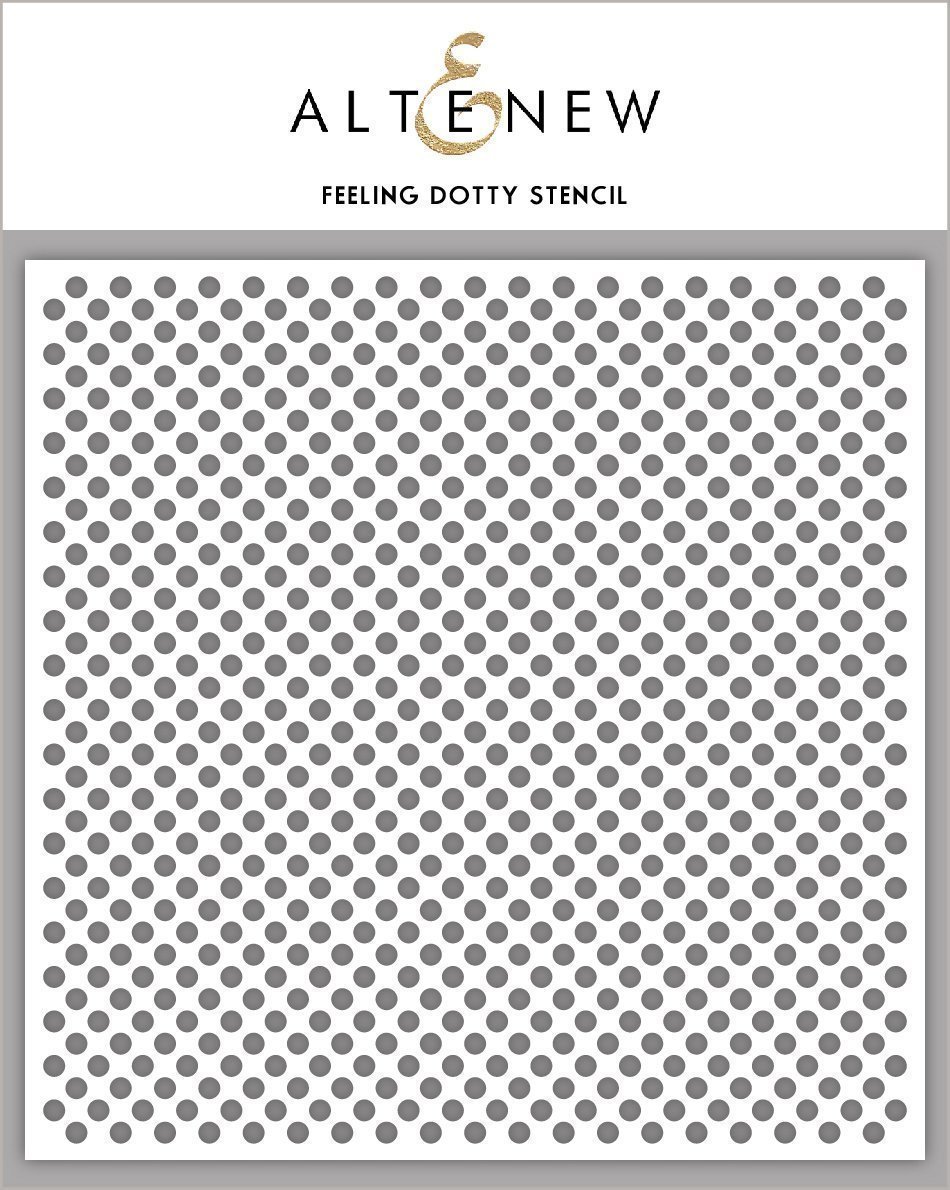 Altenew -Feeling Dotty Stencil